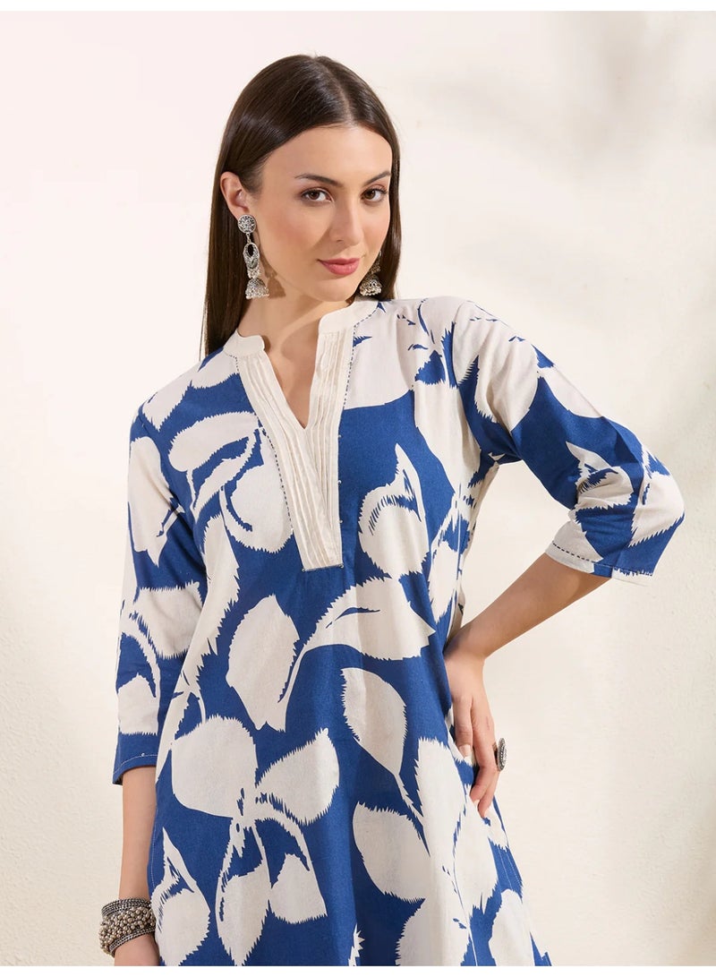PRIYA’S PANACHE Trendy Abstract Printed A-Line Co-ord Set for Women - Image 4