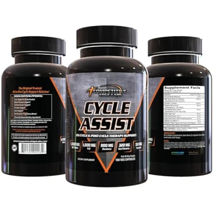 Competitive Edge Labs Cycle Assist by CEL: All-in-One On Cycle Support with Advanced Liver Assist and Organ Protection. 60 servings. Includes Milk Thistle, Saw Palmetto, and Hawthorne. - Image 3