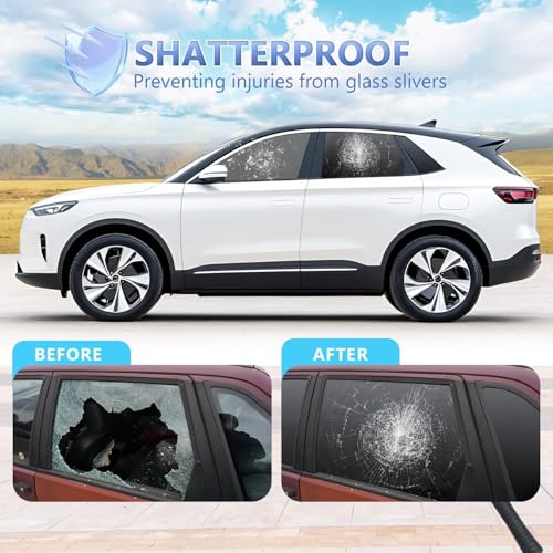 TOYOCO Window Tint Film for Cars, Ceramic Window Tints, Blocks 99% UV & IR Rays, Heat Resistant Anti Glare Film for Windshield, Scratch Resistant Sun Shade Auto Tint Roll (35% VLT, 20in x 10ft) - Image 5