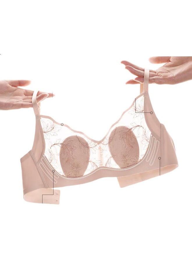 AIMER Women'S Summer Thin Breathable Invisible Lace Mesh Petal Bra Am139341 160 - Image 3