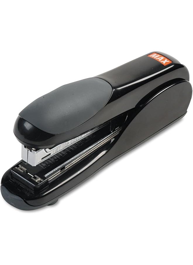 Max Flat Clinch Black Standard Stapler With 30 Sheet Capacity Hd 50Dfbk 