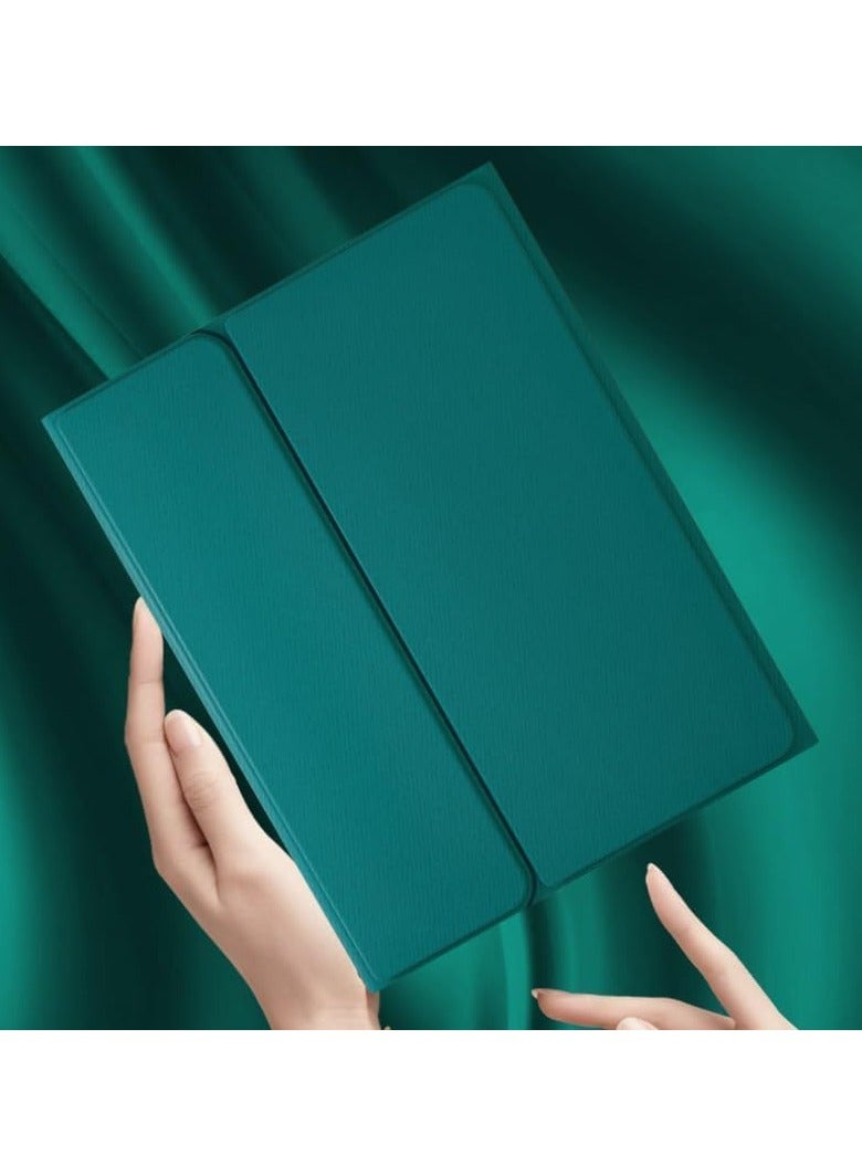 Keyboard compatible with Honor Pad 9 12.1-inch case with built-in pencil slot, magnetic detachable wireless Bluetooth trackpad Trackpad keyboard with mouse case - Image 3