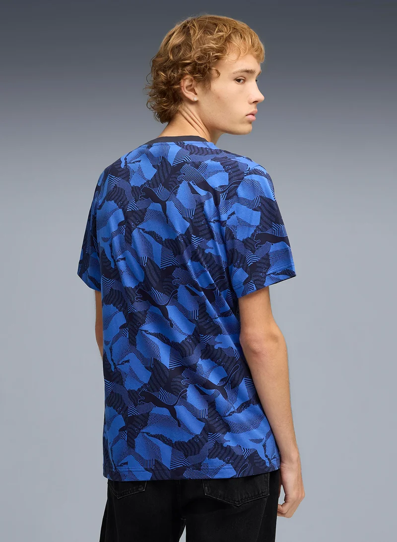 PUMA Ess Logo Lab Story 2 Aop T-Shirt