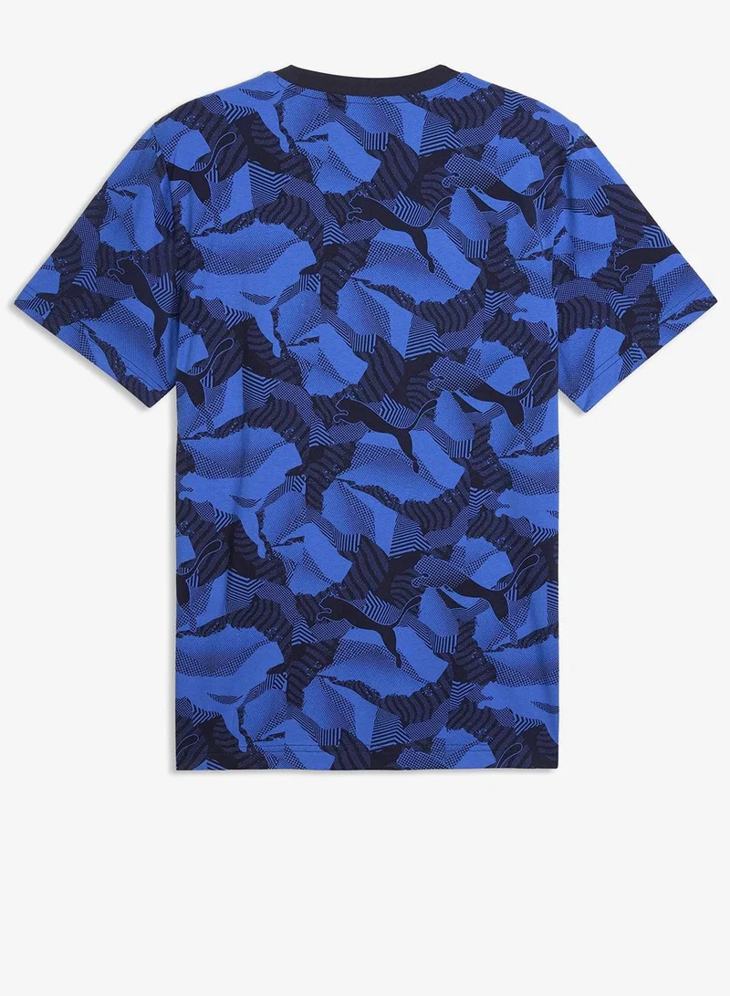 PUMA  Ess Logo Lab Story 2 Aop T-Shirt for Men | Best Price UAE