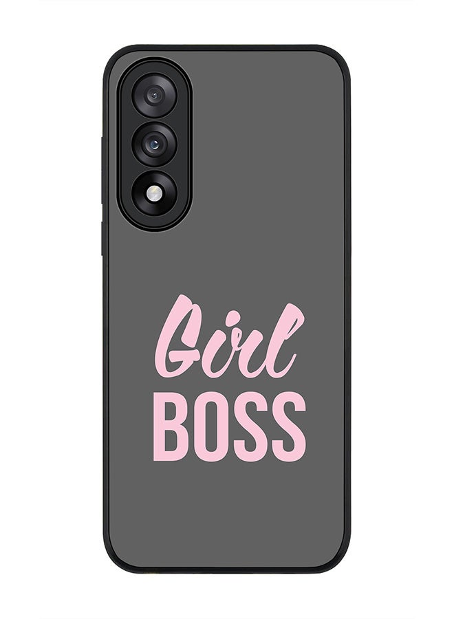 Stylizedd For OnePlus Nord 5 / Ace 5 Ultra Case,Slim fit Camera Protection, Shockproof Thin Phone cover  - Girl Boss (Grey)