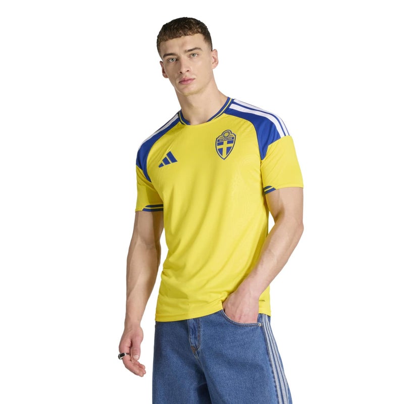 Adidas Sweden 26 Home Jersey - Image 3