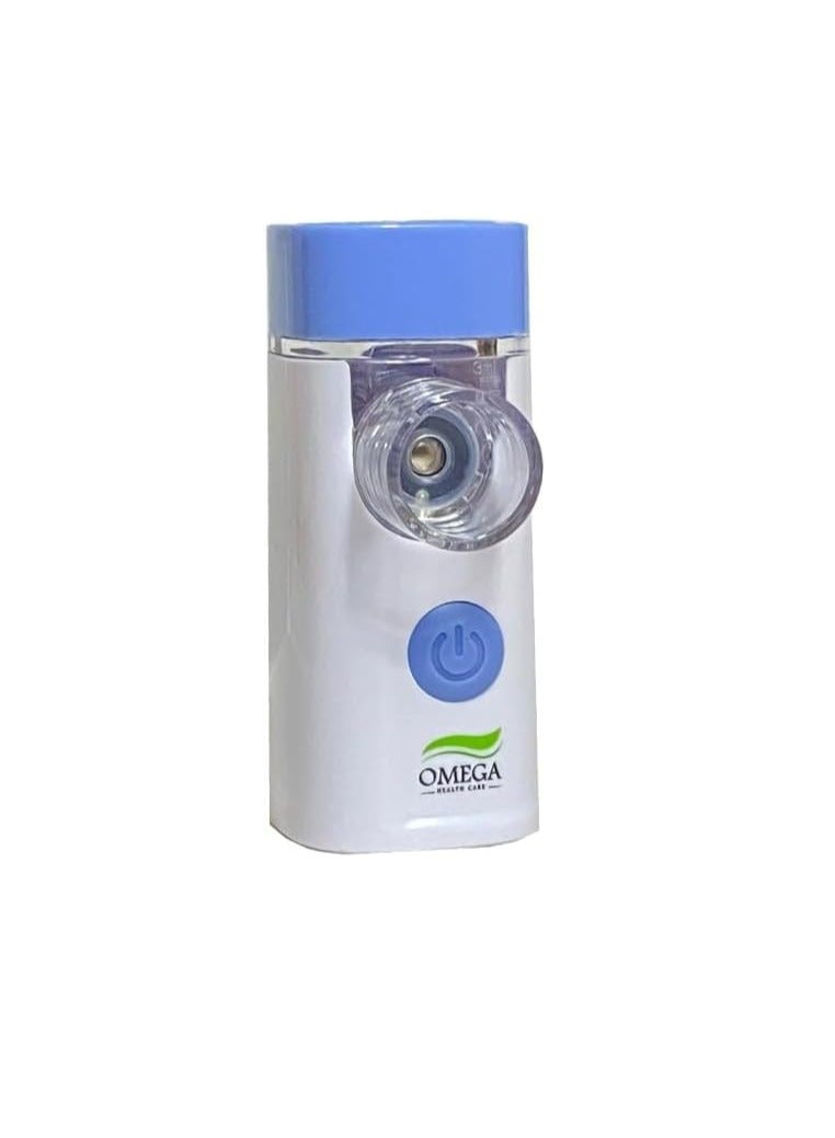 Omega Portable Steam Inhaler Nebulizer Device – Compact Design, Quiet Operation, Ideal for Home and Travel Use - Image 2