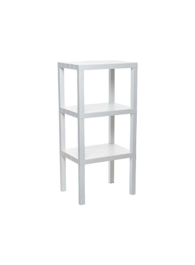 TATAY 3-Layer Floor Caddy White 73.5 x 38 x 29 cm 4481201 - Image 1