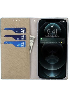 Suteni Flip Cover Card Slots Leather Phone Case for iPhone  - Image 3