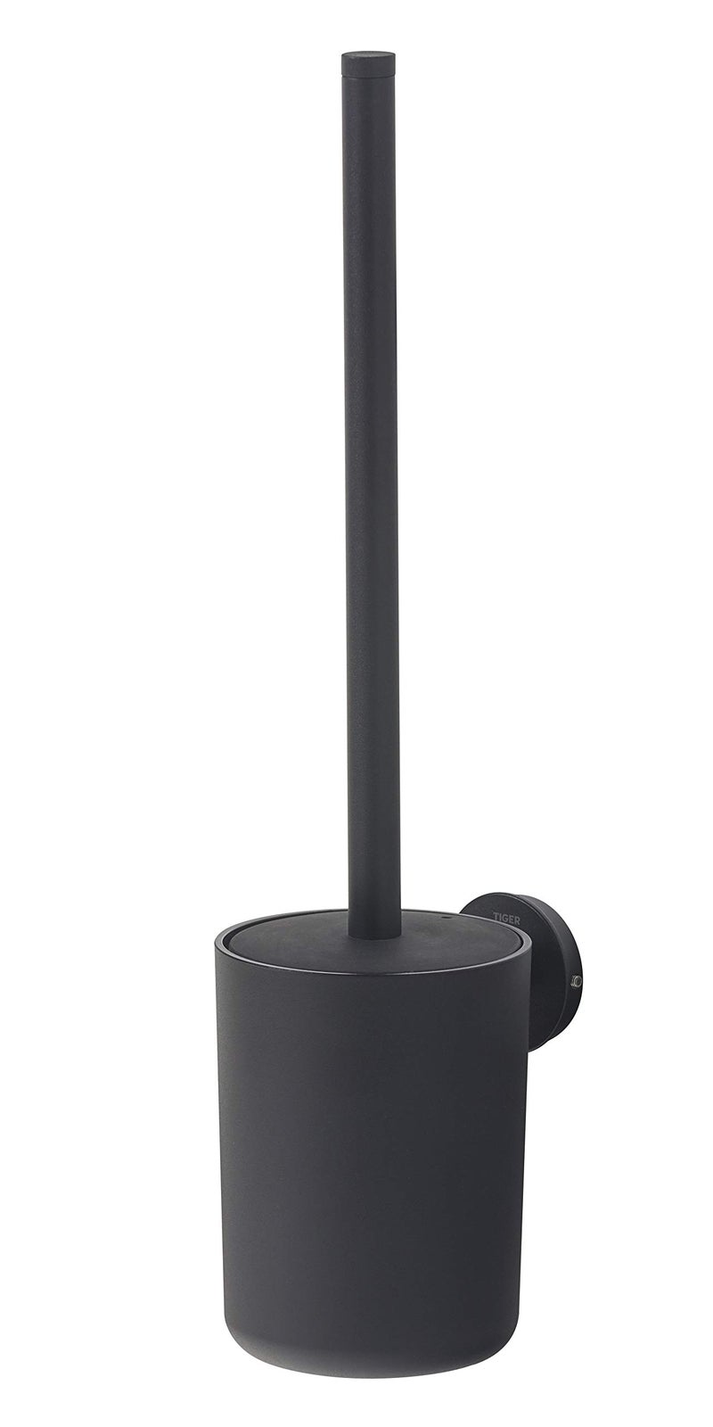 Tiger Urban Toilet Brush and Holder Stainless Steel Black 95 x 384 x 117 cm