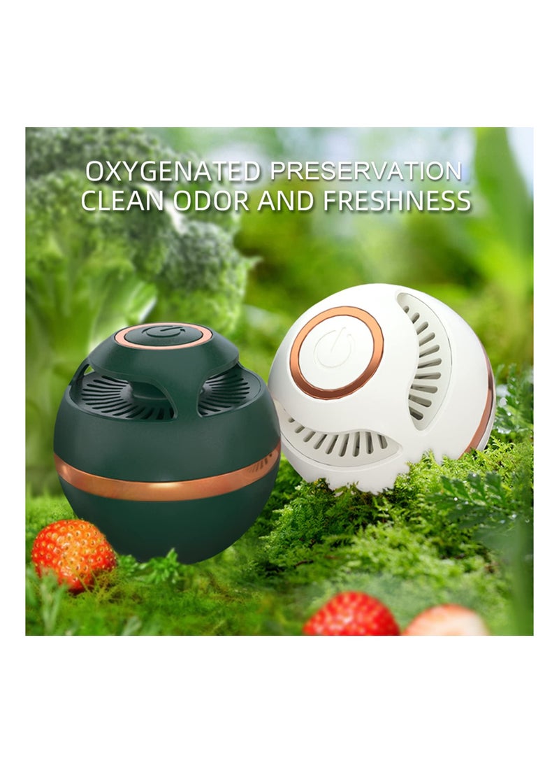 USB Fridge Deodorizer, Rechargeable Refrigerator Reusable Deodorizer, Refrigerator Air Freshener, Refrigerator Odor Eliminator, Beats Baking Soda and Bamboo Charcoal Air Purifying Bag - Image 2