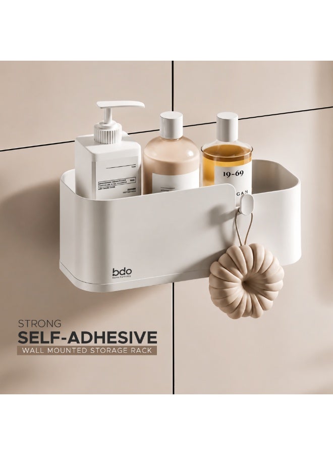 bdo Wall-Mounted Soap Rack – Durable Plastic Soap Holder with Drainage for Bathroom & Kitchen Organization. Space-Saving Easy-to-Install Soap Dish Keeps Bars Dry and Long-Lasting. - Image 2