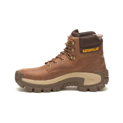 Cat Footwear Men's Invader Hi Steel Toe Construction Boot, MUSHROOM, 10.5 M - Image 4