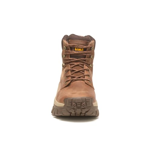 Cat Footwear Men's Invader Hi Steel Toe Construction Boot, MUSHROOM, 10.5 M - Image 3