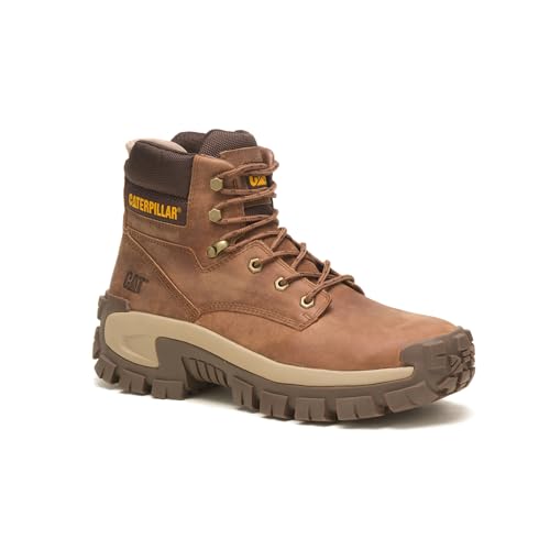 Cat Footwear Men's Invader Hi Steel Toe Construction Boot, MUSHROOM, 10.5 M - Image 2