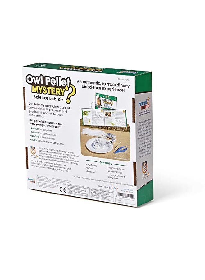 hand2mind Animal Science Kit For Kids 812 Kids Science Kit With Factfilled Guide Learn About Animal Biology And Dissect Owl Pellets Stem Toys 10 Science Experiments - Image 5