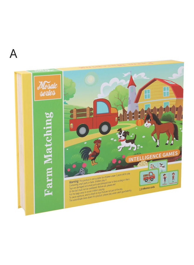 Magnetic Farm Matching Puzzle Set