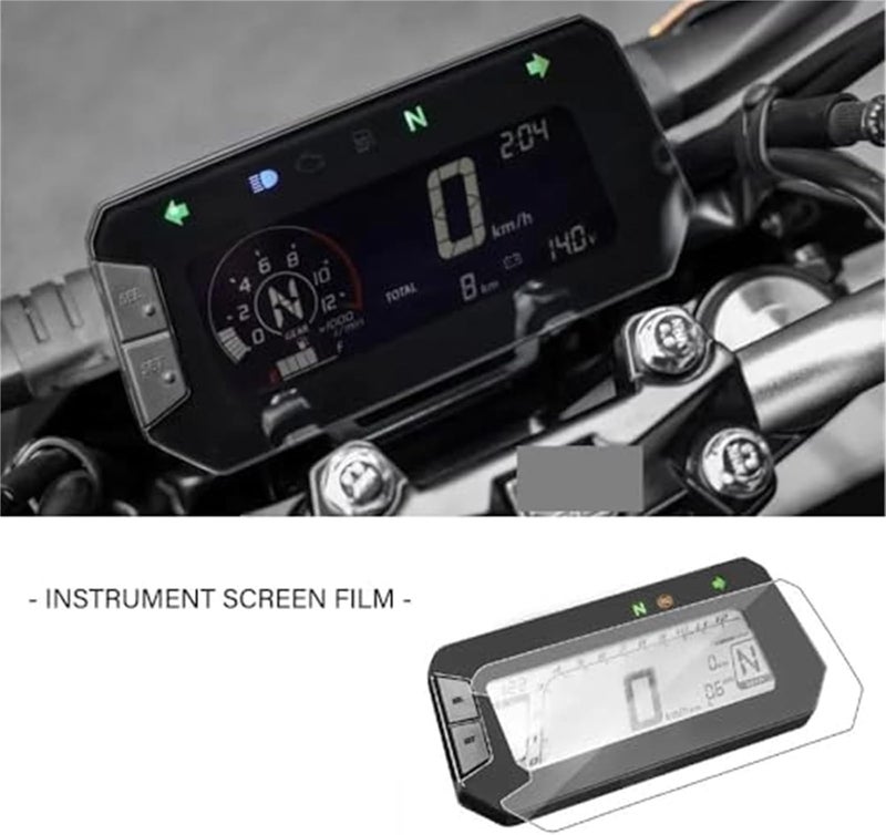 QASULER Motorcycle Dashboard Screen Protector - Image 2