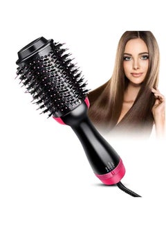 XnYao Hair Dryer Brush Blow Dryer Brush in One 4 in 1 Styling Tools Hair Dryer and Styler Volumizer, Hot Air Brush for Drying, Straightening, Curling  - Image 1