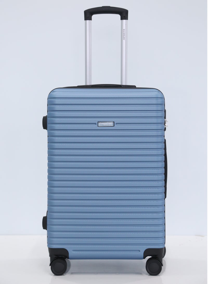 STARLIFE 3 Piece ABS Hard side Trolley Luggage Set Spinner Wheels with Number Lock - Image 2