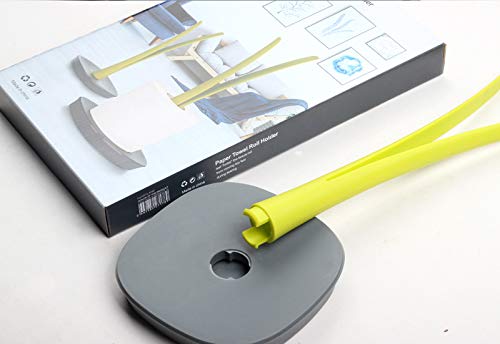 BEING CART BEING CART Toilet Paper Holder Paper Towel Holder Vertical Countertop Paper Towel Stand or Toilet Roll Stand Sturdy NoSlip Base 1175x 6 INCH  - Image 3