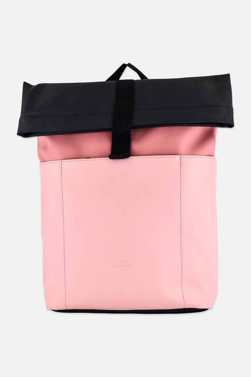 UCON ACROBATICS Women Brand Logo Backpack, Rose Pink - Image 1