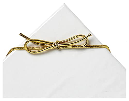 Paper Mart 50ea - 22" Gold Stretch Loops (Package) - Image 5