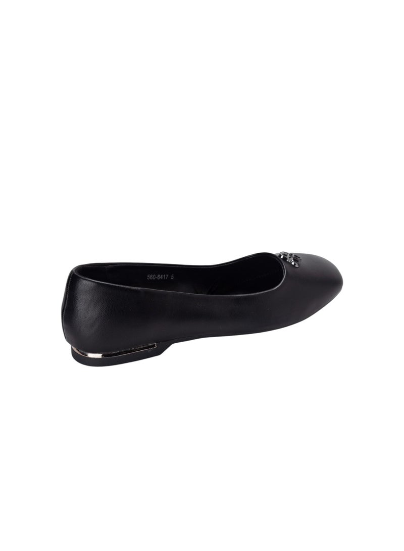 Bata Round Toe Ballerinas  - Image 3