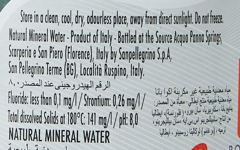Acqua Panna مياه معدنية طبيعية أكوا بانّا - 250 مل (عبوة من 24) - Image 3
