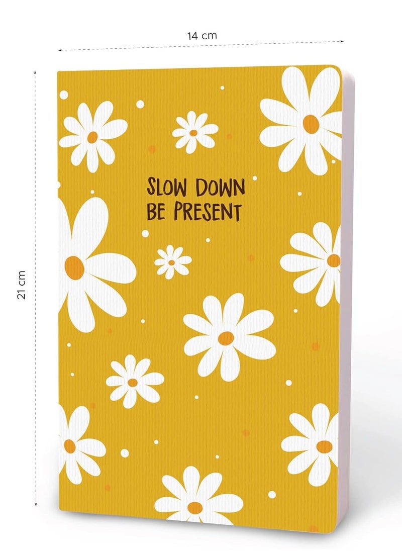 FACTOR NOTES FACTOR NOTES A5 Notebook: Ruled | 90 GSM | 160 Pages (Daisy Days)  - Image 2