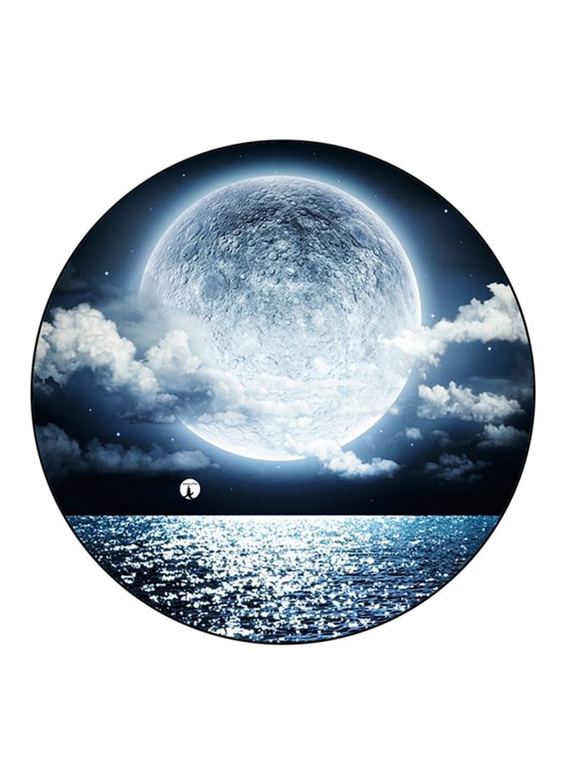 RKN Moon Printed Mouse Pad Multicolour