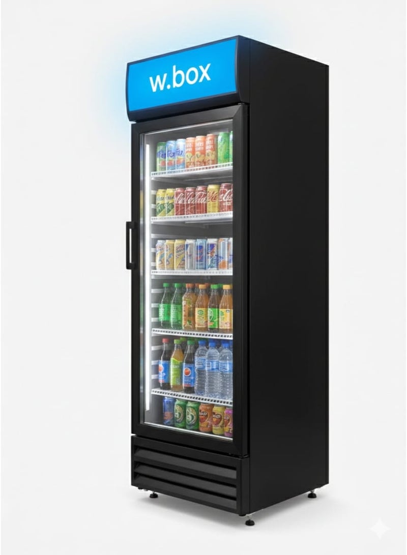 W.BOX 250 Liters Display Refrigerator - 6 Cubic Feet - 2 Years Warranty, Black | WBSC250H - Image 2