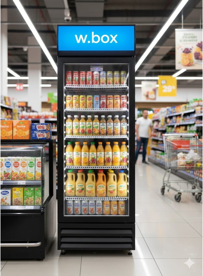 W.BOX 250 Liters Display Refrigerator - 6 Cubic Feet - 2 Years Warranty, Black | WBSC250H - Image 3