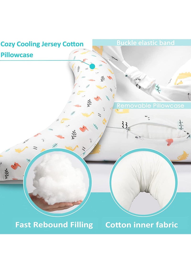 C-shaped maternity pillow maternity pillow leg knee abdominal support pillow - Image 4
