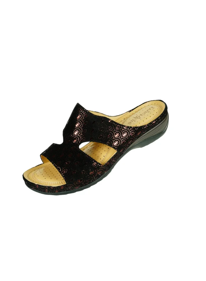 Michelle Morgan 092-2706 Michelle Morgan Ladies Wedge Heel Sandals 88909-19 Bordo