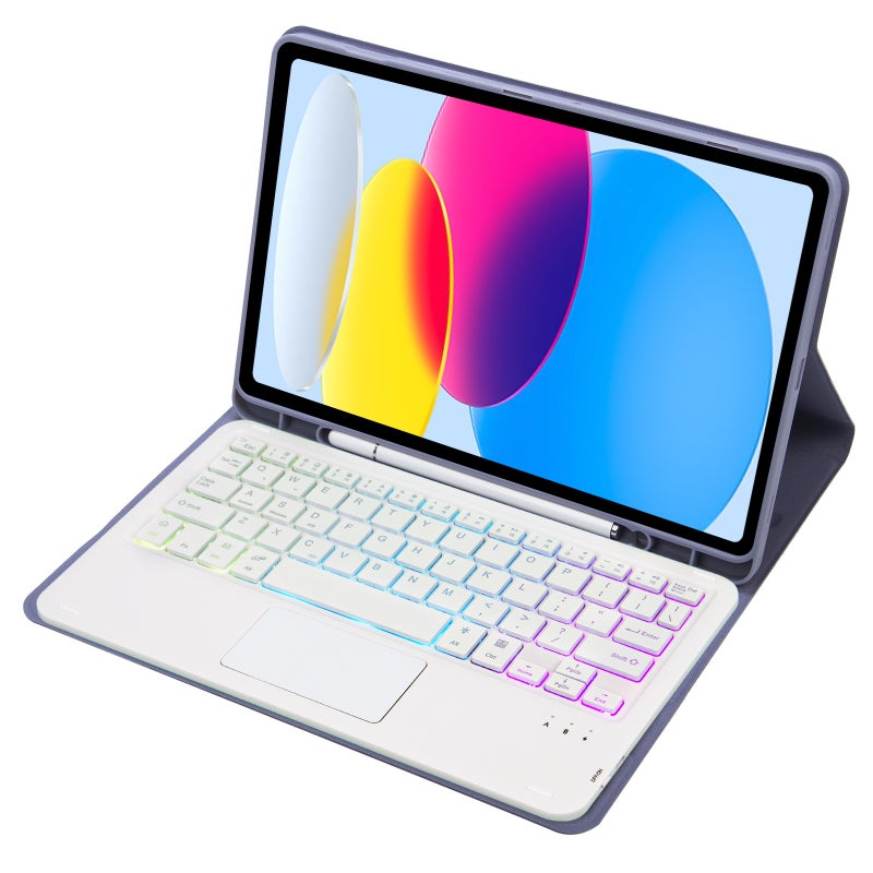 Applicable To Samsung Tablet S9 Protective Case S8 Bluetooth Keyboard P610 Seconds Miaocontrol S6Lite Pen Slot A8 Delivery - Image 4