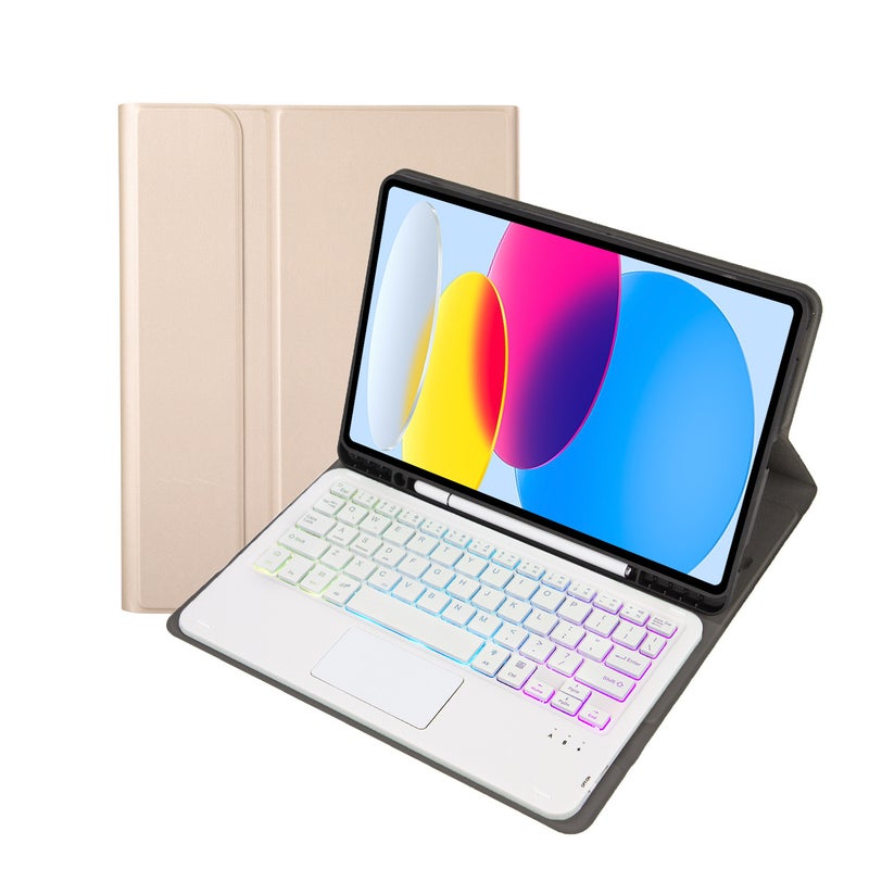 Applicable To Samsung Tablet S9 Protective Case S8 Bluetooth Keyboard P610 Seconds Miaocontrol S6Lite Pen Slot A8 Delivery - Image 1