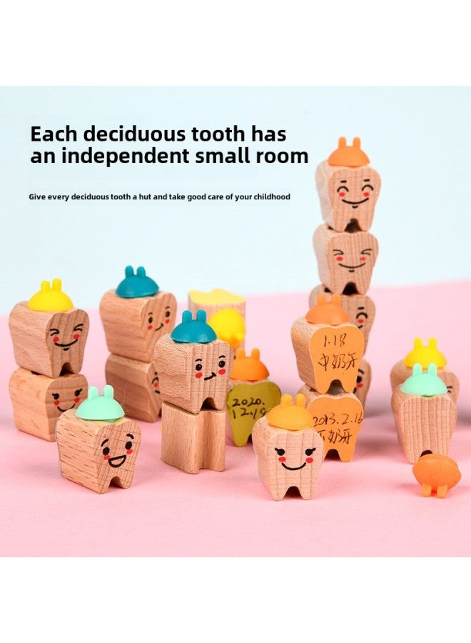 Children's Teeth Box Boys And Girls Teeth Memorial Box Creative Baby Fairy Umbilical Cord Collection Box-Color:Babe Mouse-Pink  - Image 5