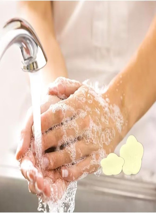 Dwuww 4 Boxes Paper Soap, 4 Random Different Scented Mini Portable Disposable Petal Hand Wash Scented Mini Soap Sheets, Dissolvable Hand Bath,Suitable for Outdoor Travel, Camping - Image 5