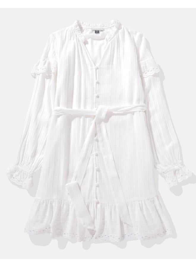 امريكان ايجل فستان قصير مزين بالثقوب - Image 3