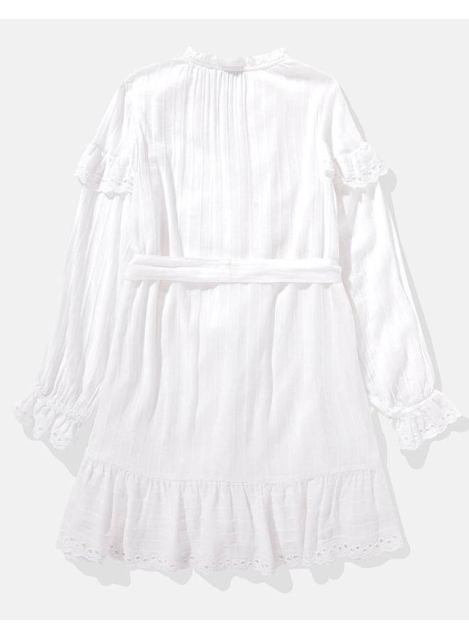 امريكان ايجل فستان قصير مزين بالثقوب - Image 2