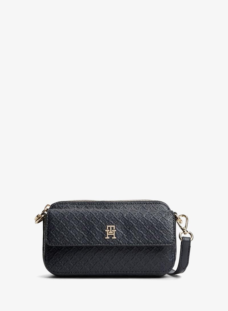 TOMMY HILFIGER Hilfiger Icon Debossed Crossbody Camera Bag - Image 1