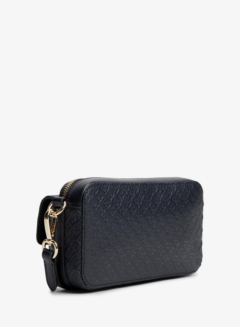 TOMMY HILFIGER Hilfiger Icon Debossed Crossbody Camera Bag - Image 4