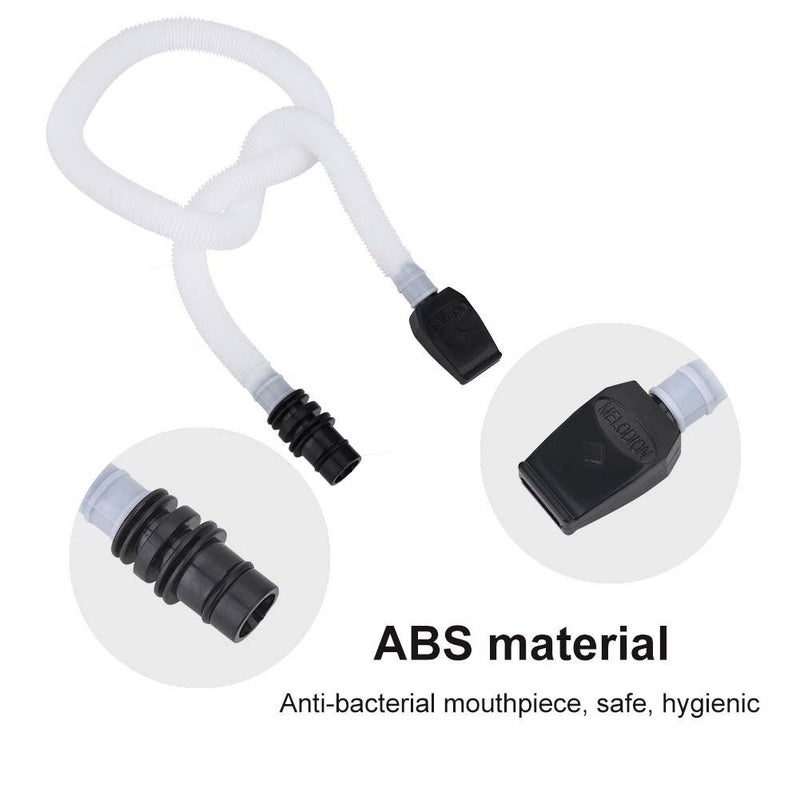 Dilwe 57cm Long Melodica Pianica Tube, Flexible Tube with Mouthpiece Accessories for Beginner - Image 2