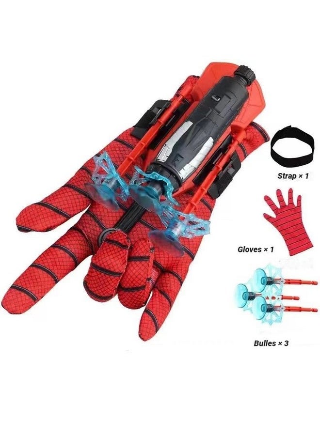 Kiti Kits KITI KITS Spider Web Shooters Toy for Kids : Hero Launcher Wrist Set, Cosplay Bracers, Sticky Wall Soft Bombs, Accessories for Kids - Action Figure Superhero Pack 1 - Multicolor  - Image 2
