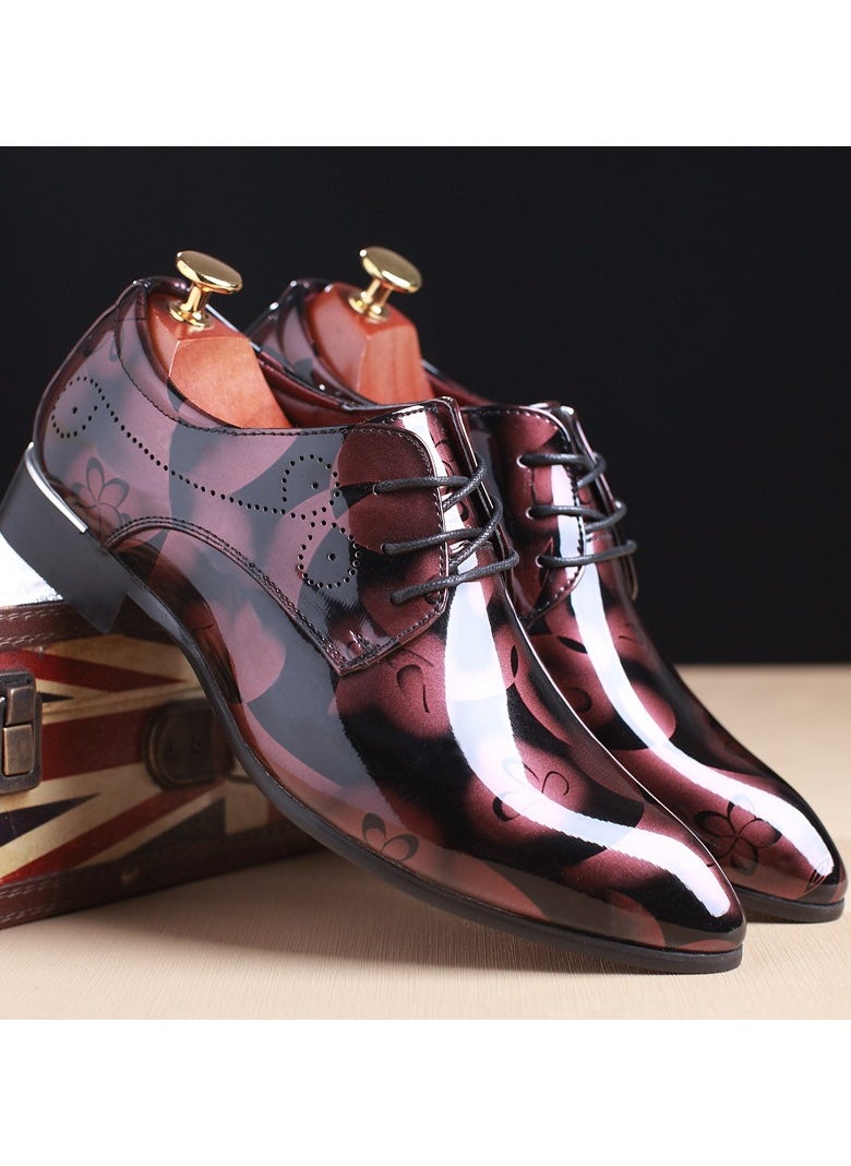 KUYING New Men's Business Leather Shoes  - Image 1