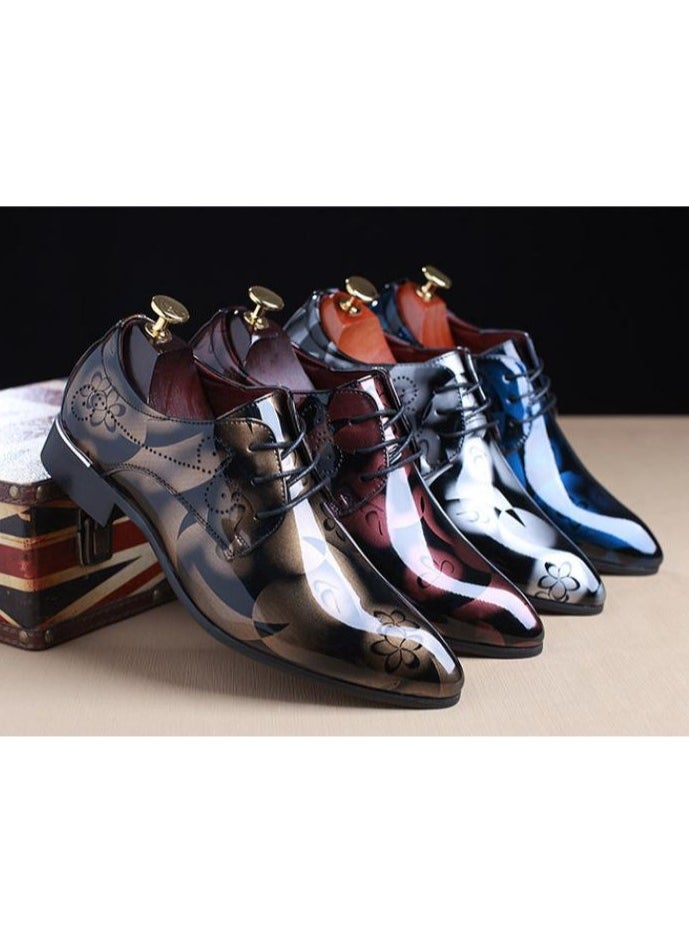 KUYING New Men's Business Leather Shoes  - Image 3