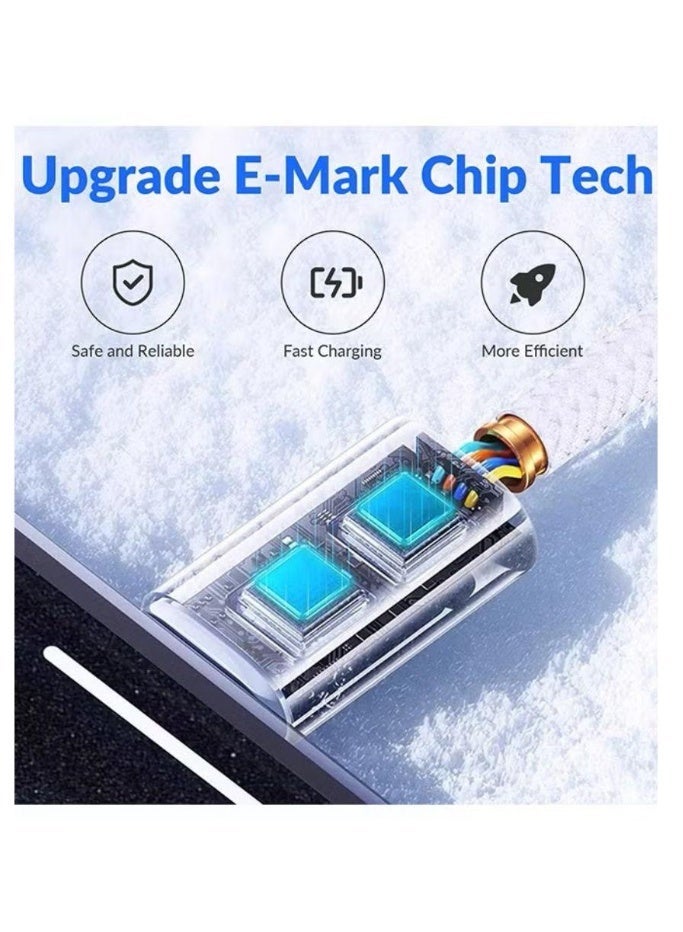 فيدا 4-حزمة المنتج - 2 20W شاحن iPhone سريع + 2 USB C إلى محولات كابل البرق - Image 5