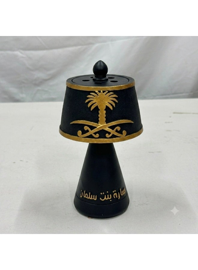 Arabic Style Incense Burner, Elegant Bakhoor Burner with Palm Tree Design, Decorative Censer for Home, Majlis, Living Room & Gift - Image 2