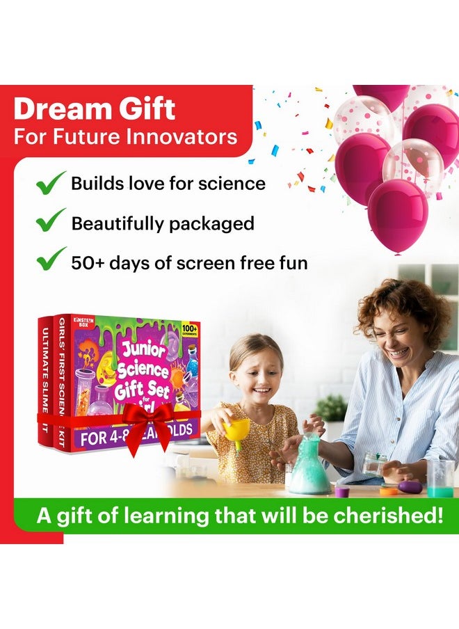 Einstein Box Einstein Box Junior Science Gift Set for Girls |Birthday Gift for Girls Ages 4,5,6,7,8 Years | 2-in-1 Set of Learning & Education Kit |  - Image 3